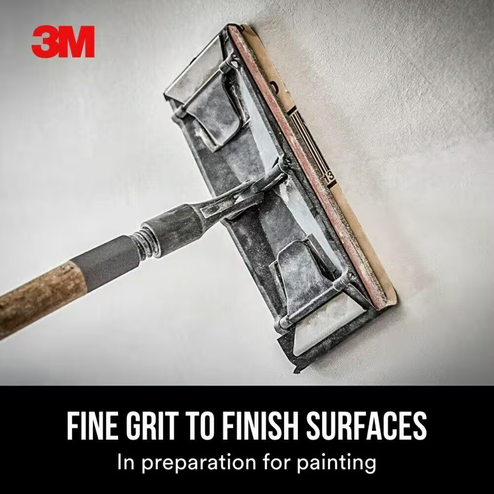 4 3/16 In. X 11 1/4 In. 80 Grit Drywall Sanding Sheets (25-Pack)