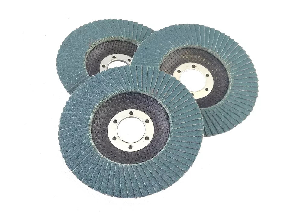 Grinder Tools 170Pcs 4.5″ Flap Discs 40 60 80 100 G Zirconia Heavy Duty Grinding