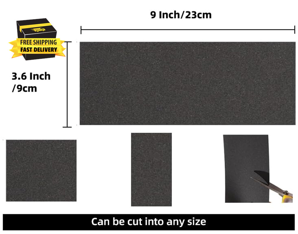 12Pcs Sandpaper 800 to 5000 Grits, Wet and Dry Sandpaper 9X3.6 Inch for Cars Pol