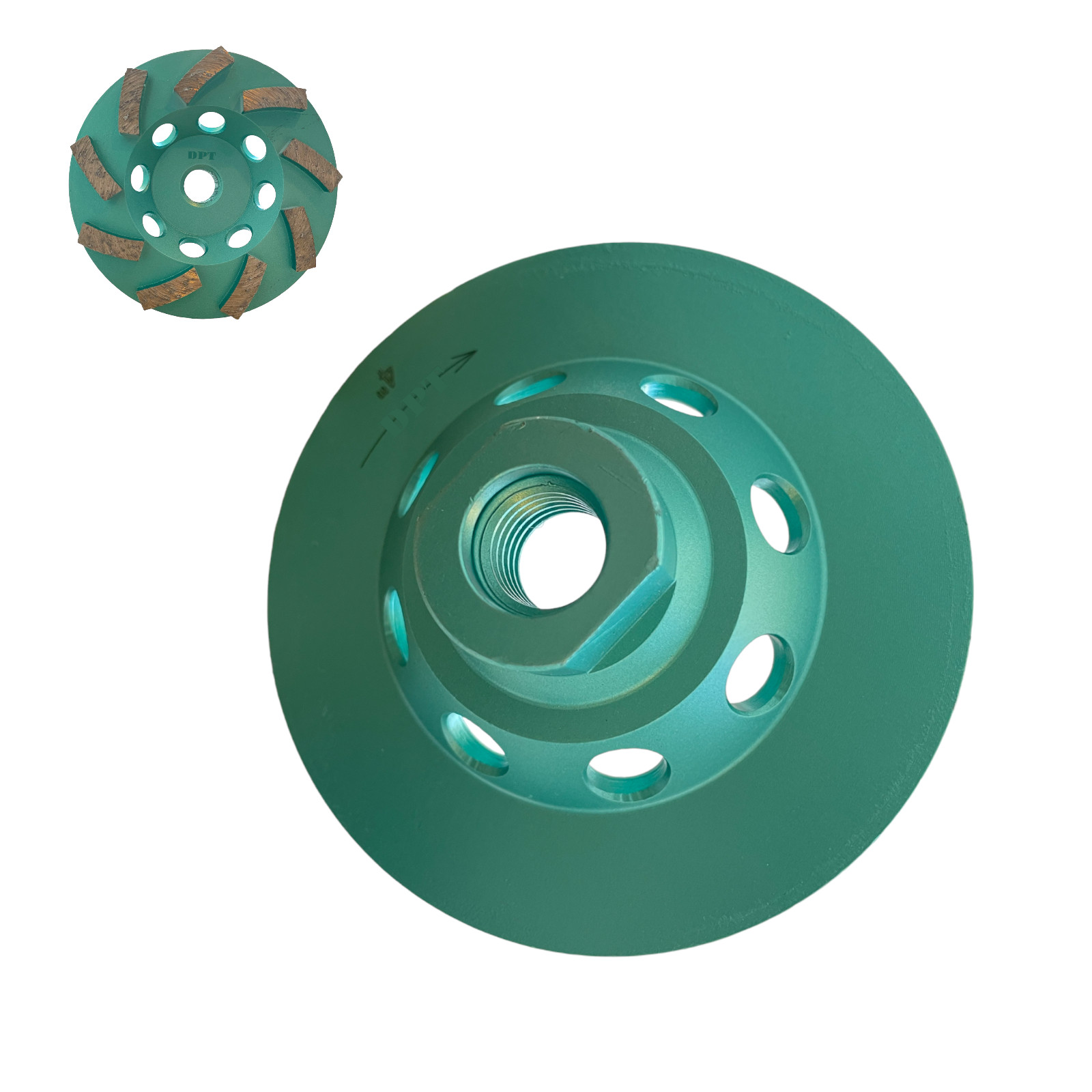 4-1/2″ Diamond Segment Grinding Wheel Disc for Concrete Stone Angel Grinders