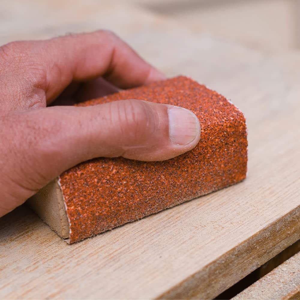 Fandeli | Wood Sanding Paper | Coarse Grit | 25 Sheets of Grit, Orange