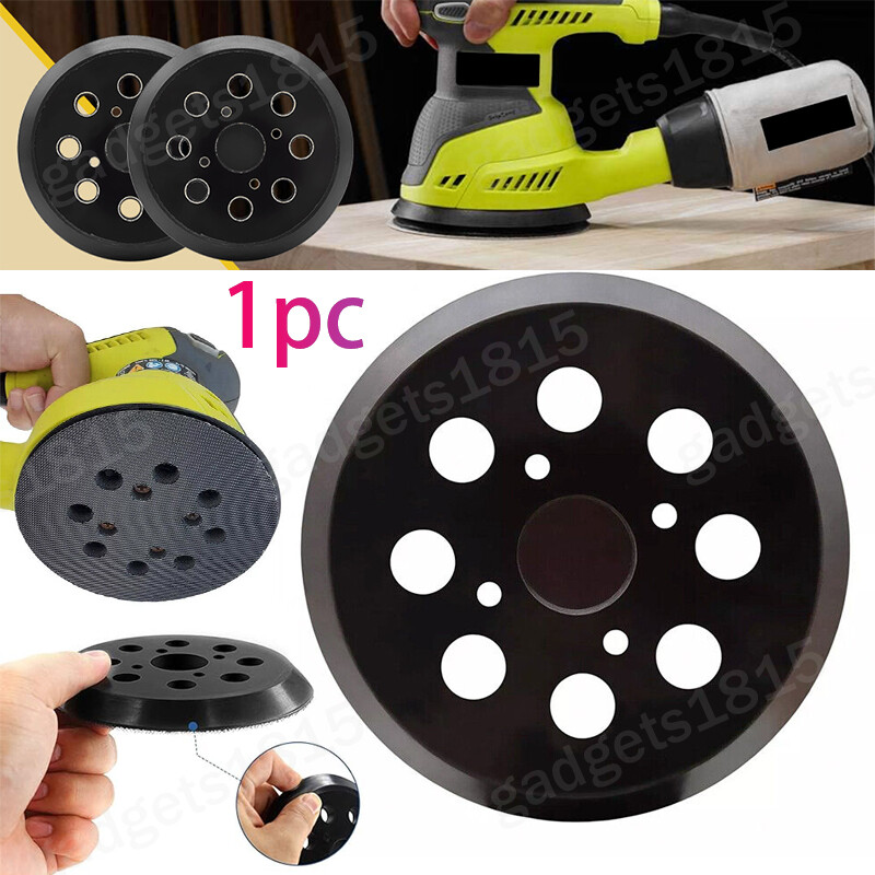 1* 5″ Hook&Loop Sander Pad for Ryobi RS290 RS280 RS280VS RS281 RS281VS P410 P411