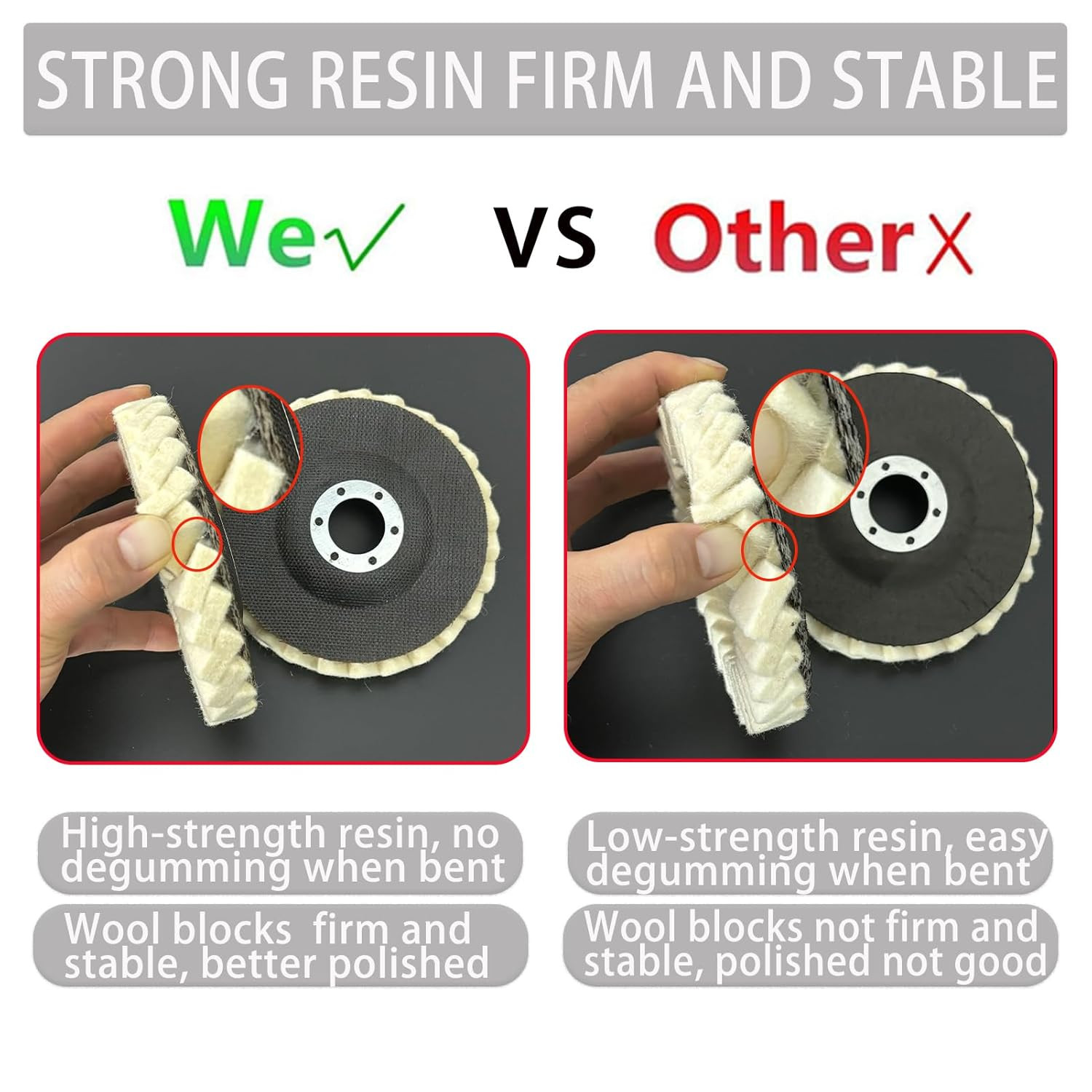 Wool Felt Flap Polishing Disc, Wool Felt Flap Discs Polishing Wheel, . Inch Wool