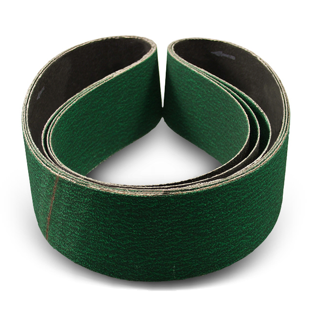 2″ X 42″ 100 GRIT METAL GRINDING ZIRCONIA SANDING BELTS, 6-PACK