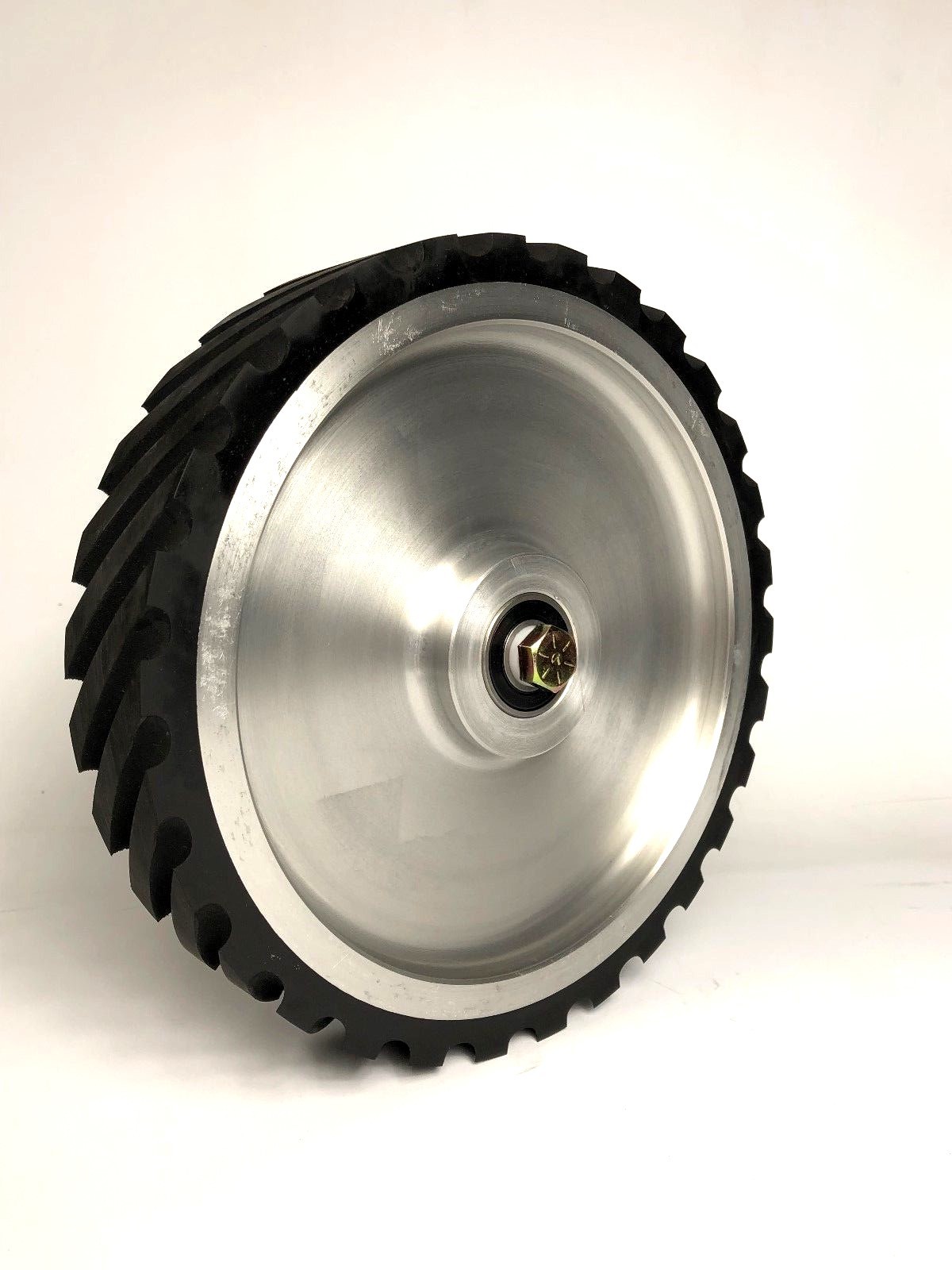 Belt Grinder RUBBER Wheel for 2×72″ knife making grinder