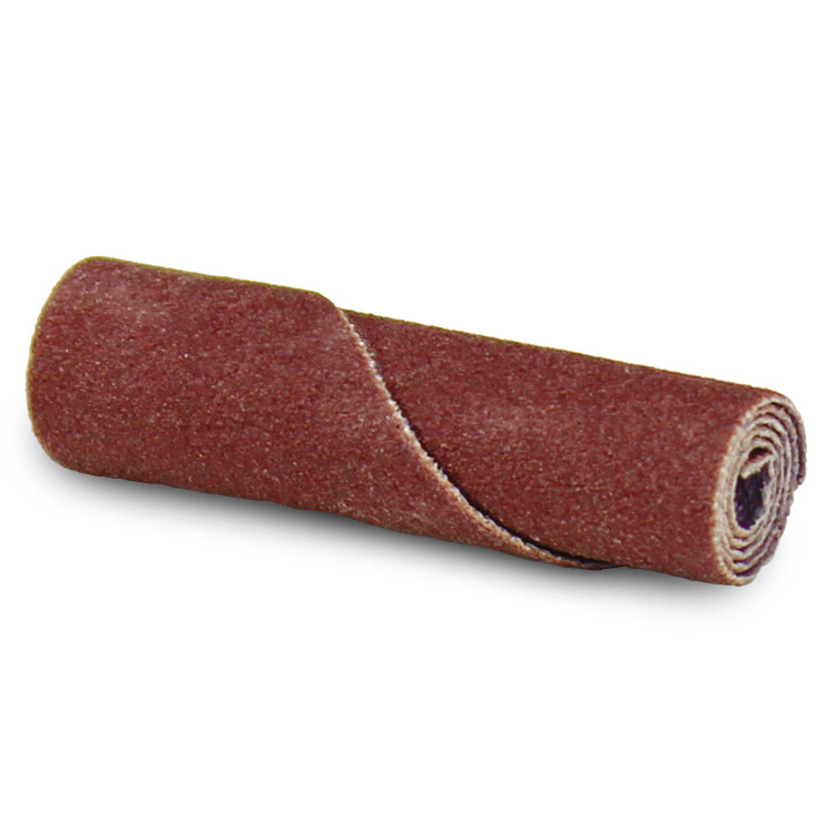 3/8″ x 1-1/2″ x 1/8″ Aluminum Oxide Abrasive Cartridge Roll, Straight – 10 Pack