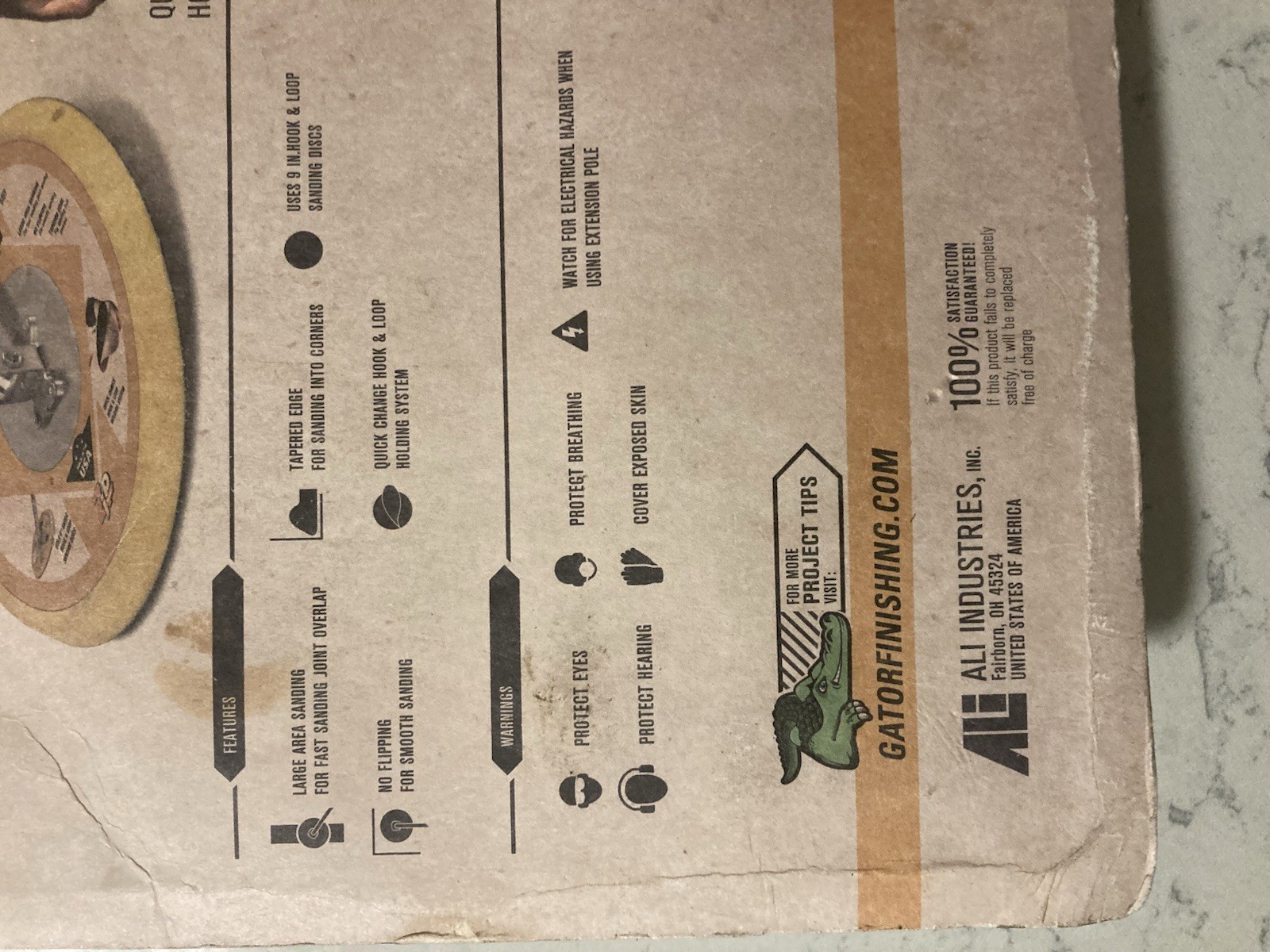 Radial Drywall Sander, 9 In./229mm #6459. New. Free Shipping.