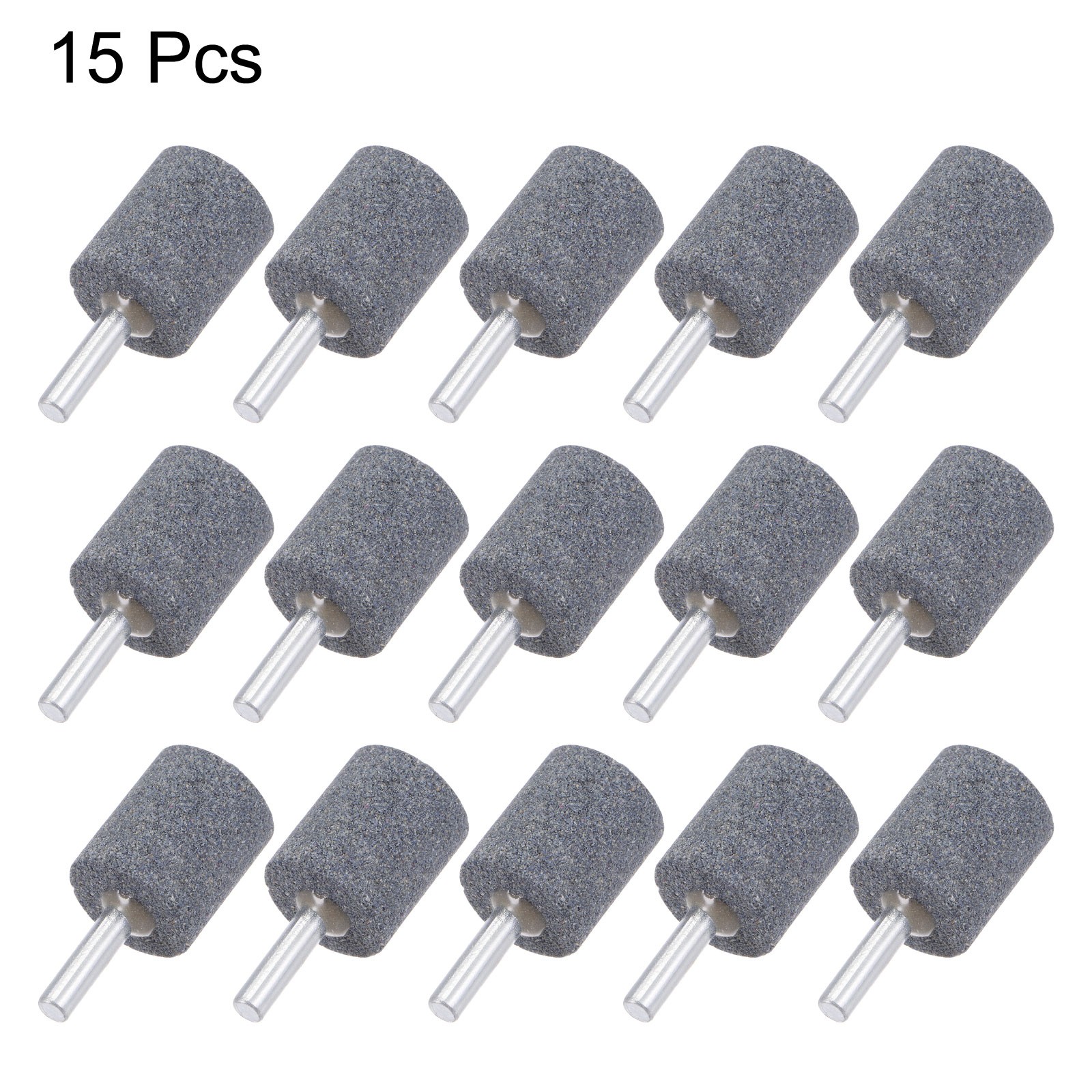 15 Pcs 1/4″ Shank 1″ Dia Mounted Grinding Stone bit For ENGRAVING Rotary Tool