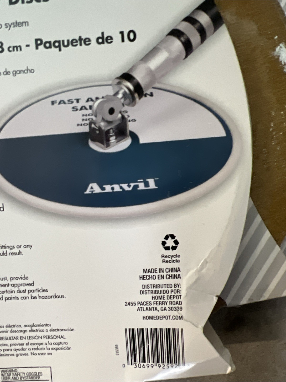 (30) Anvil 9″ 80 Grit Radial Sanding Discs Hook & Loop | Fits Pole Sanders