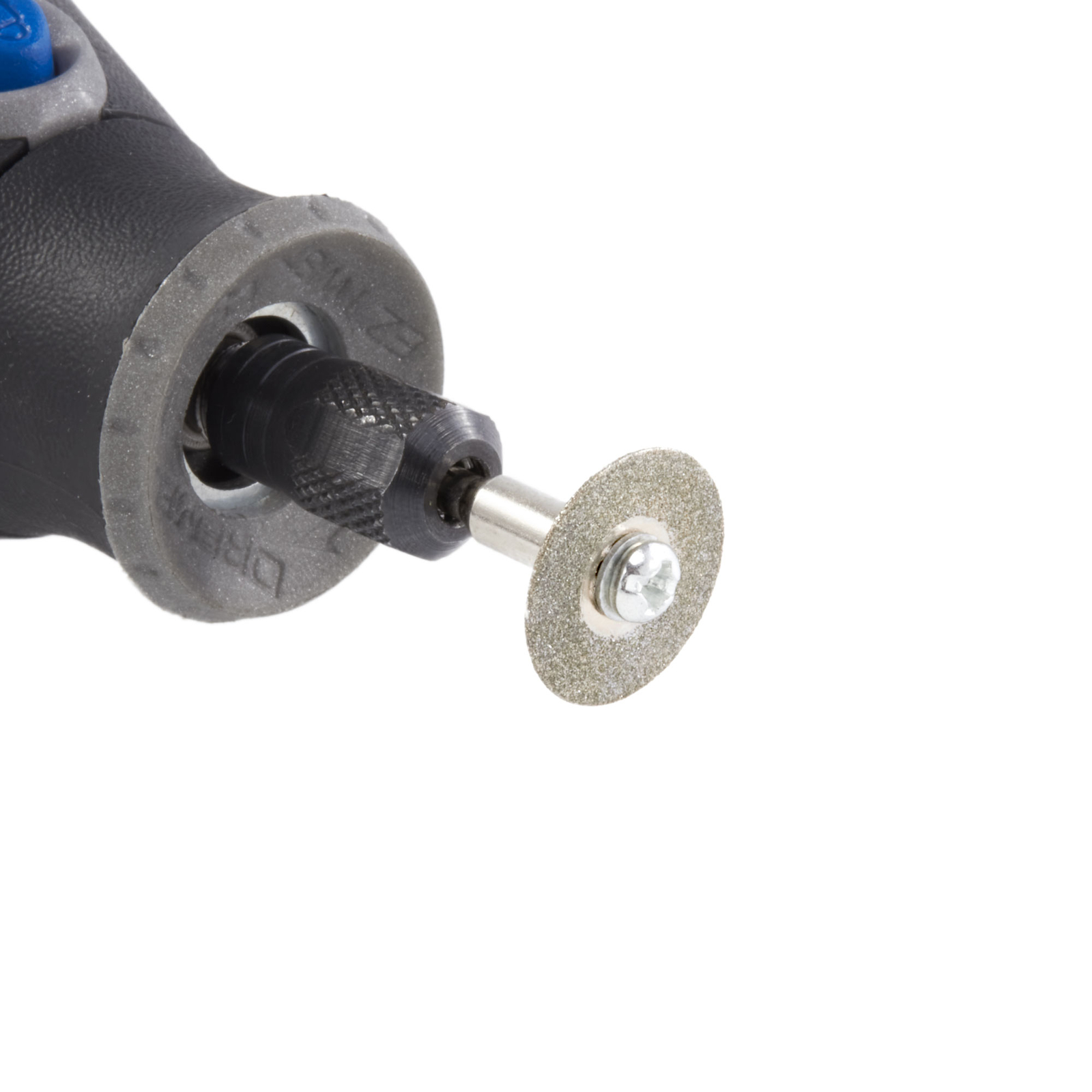 10Pcs Diamond Cutting Wheel 16mm with Mandrel (3mm) 2pcs for Dremel Rotary Tools
