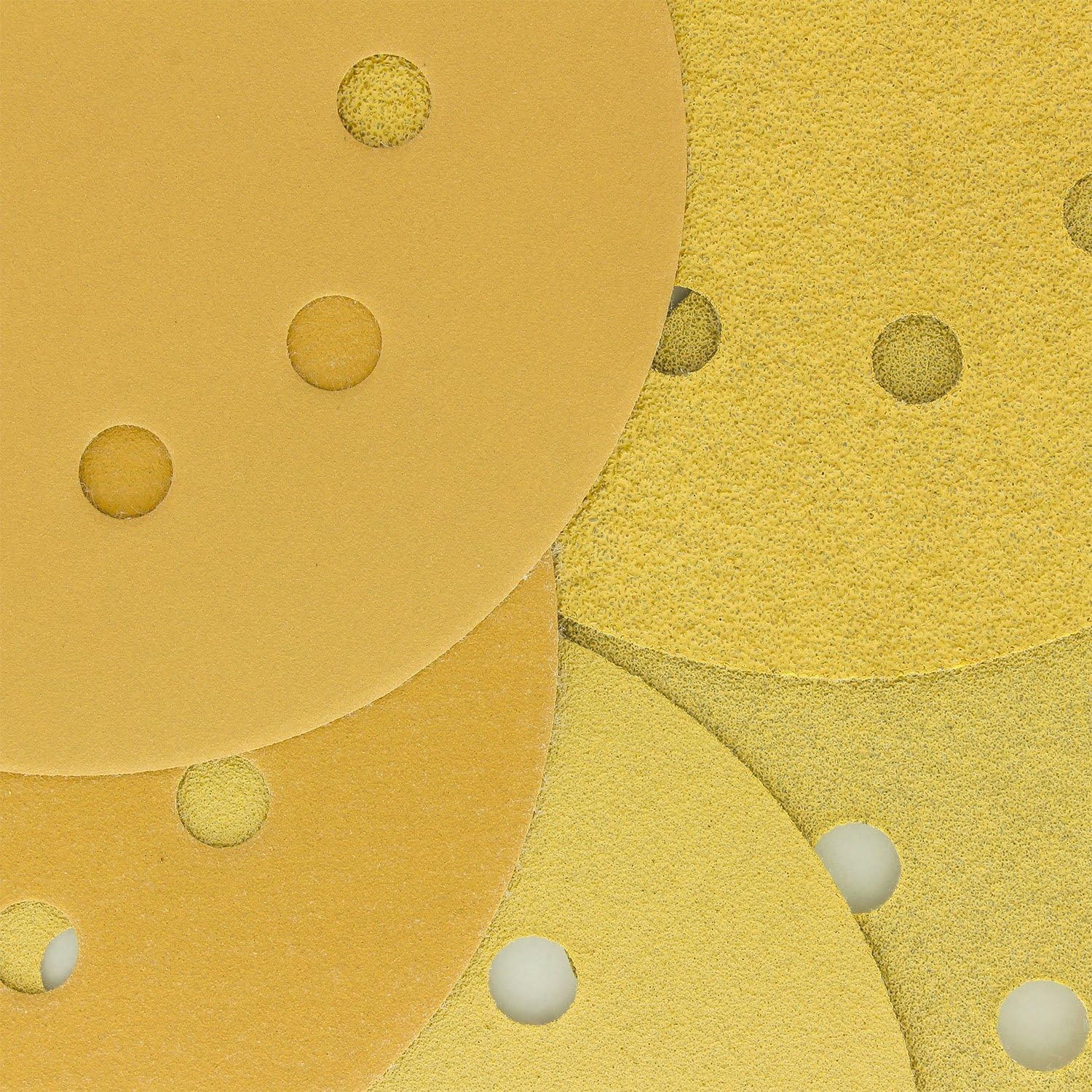 Variety Pack 5″ Gold Sanding Discs – 50 Pack