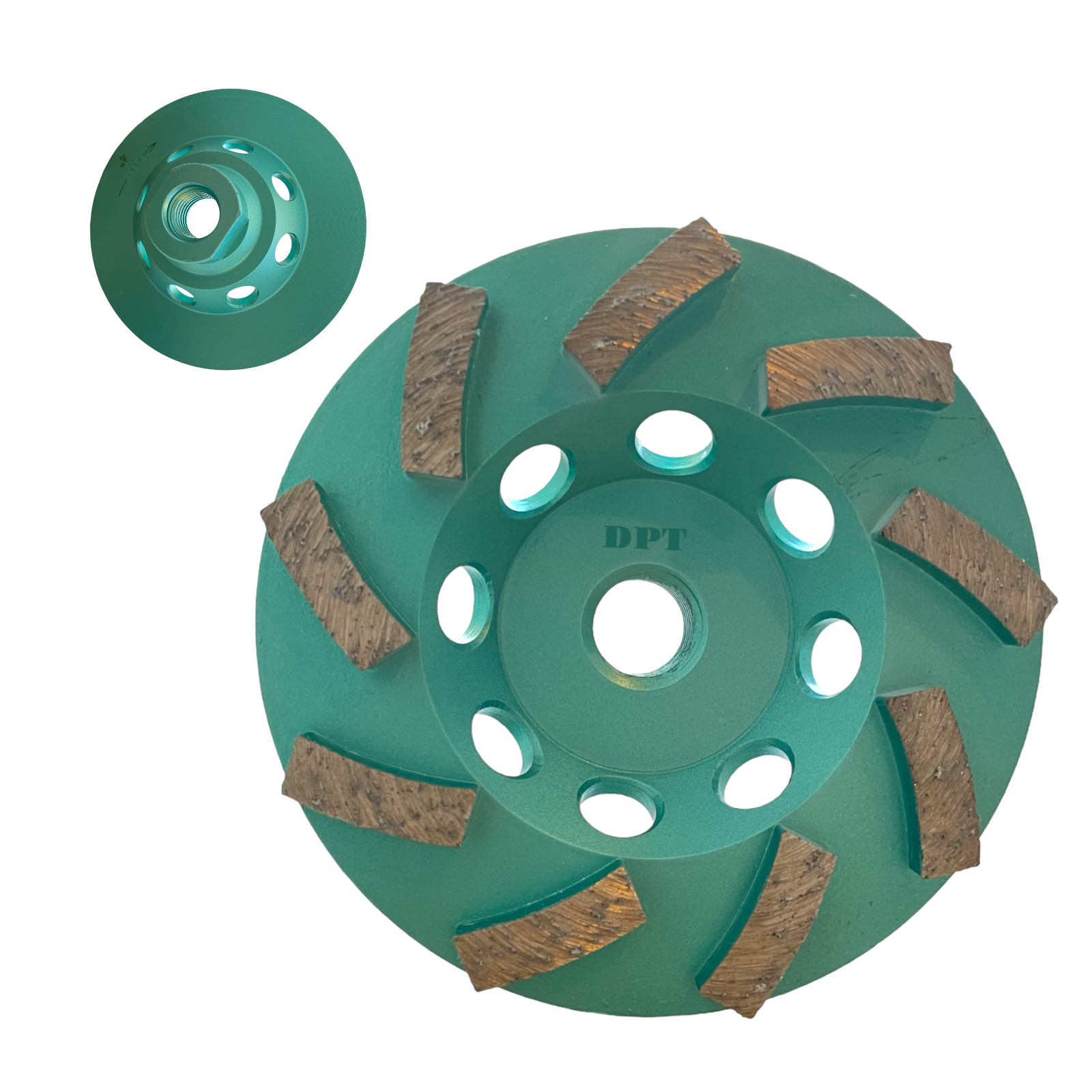 4-1/2″ Diamond Segment Grinding Wheel Disc for Concrete Stone Angel Grinders