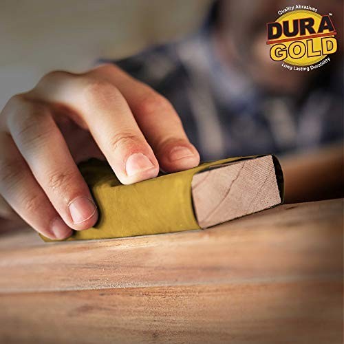 Premium 180 Grit Sandpaper Sheets, 1/4 Size, 400 Pack – Woodworking, Automotive,