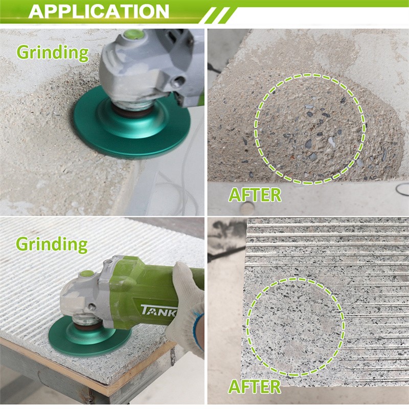 1pc 4.5inch/115mm Diamond Turbo Sintered Grinding Wheel Concrete Grinding Disc