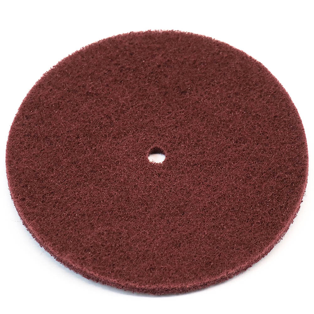 4″ Fine Cleaning Wheel 400 Grit | Scotch Pad Polish Abrasive Bench Grinder Buff