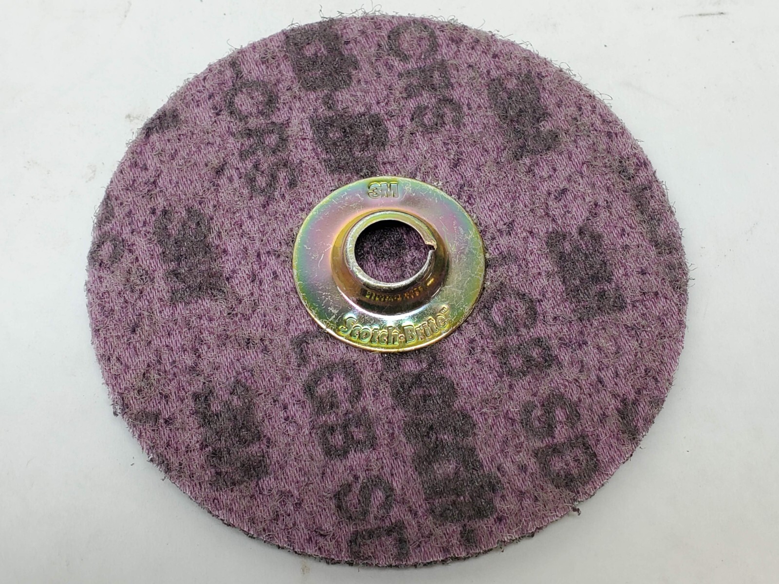 5 PACK 3M Scotch-Brite 60349 4-1/2″ GB-DN Roloc TN Quick Discs Aluminum Oxide HR