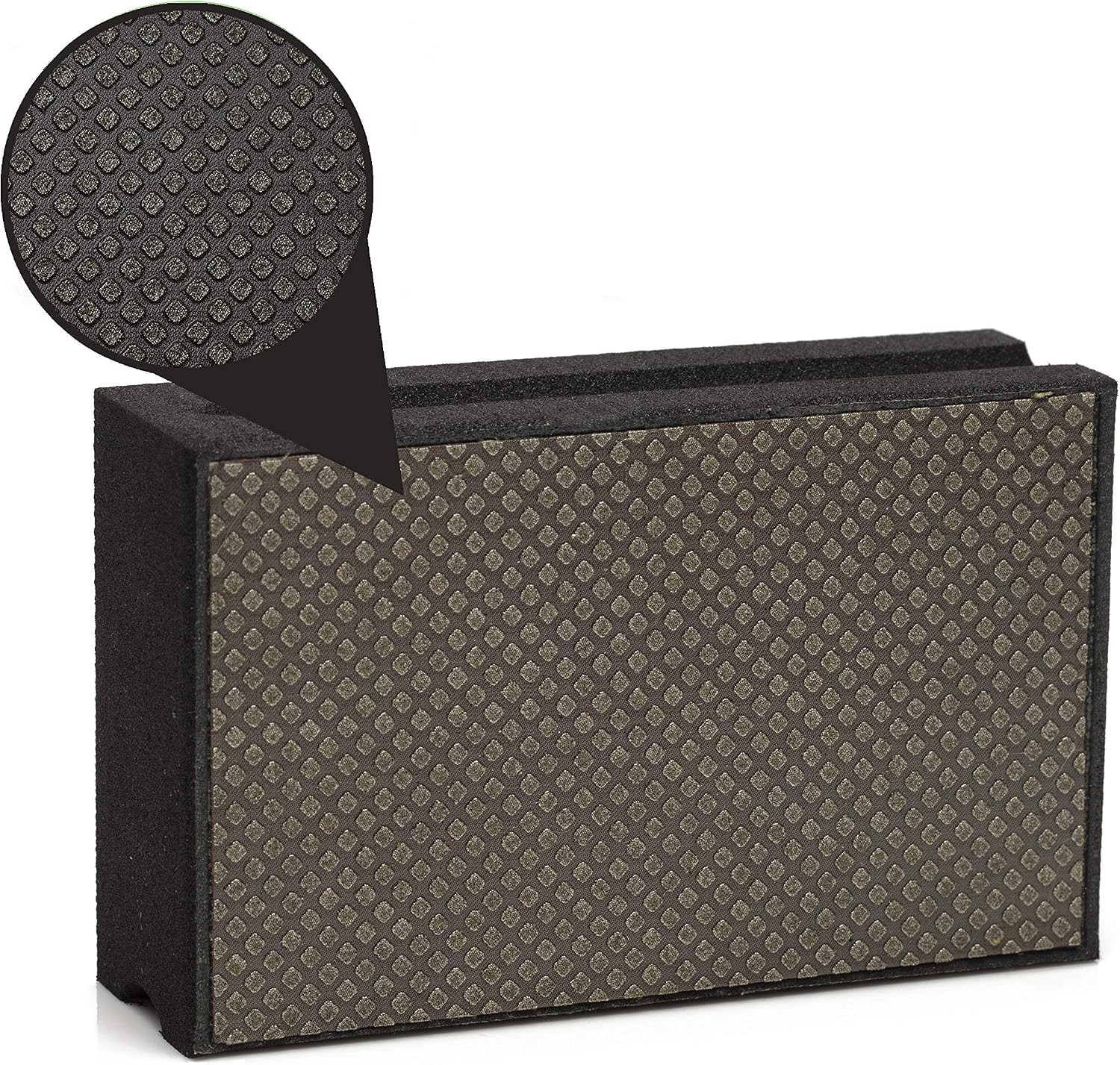 PRO Diamond Hand Pad Set – 2 Grit 60 & 2 Grit 120 Foam Sanding Blocks