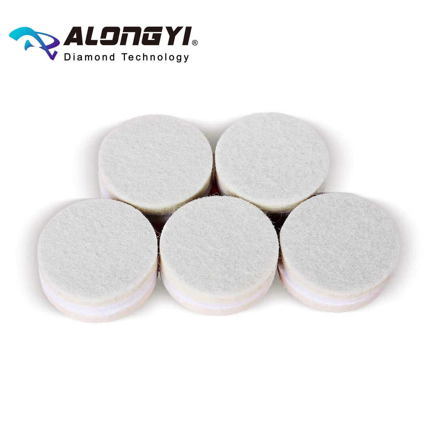 Wool Felt Polishing Pads Buffing Wheel for Car Glass Plastic Metal Stone