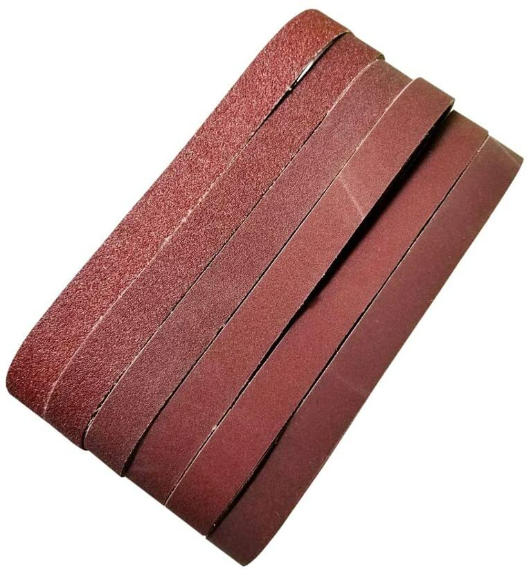 36pcs 1 x 30 inch Sanding Belt 60 80 120 150 240 400 Grit Sander Belts Sandpaper