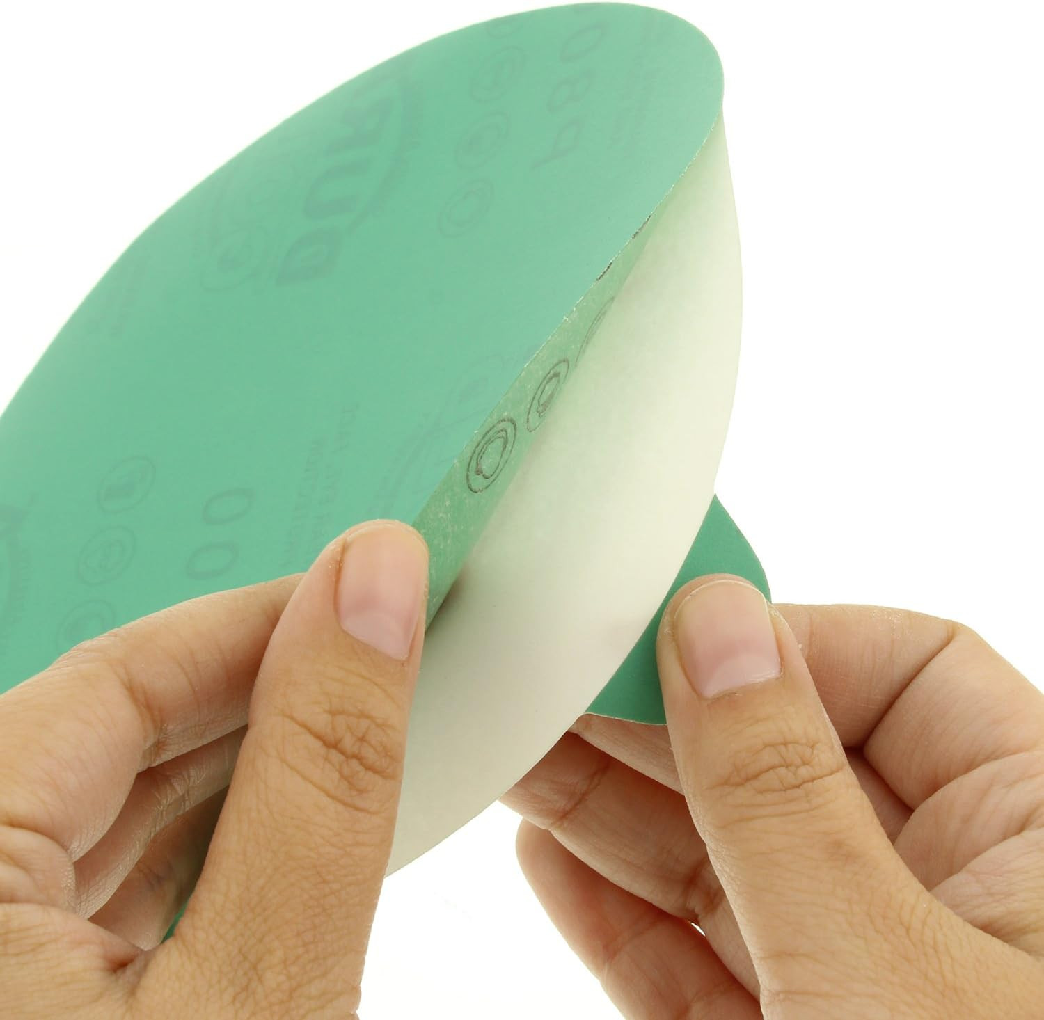 Premium 6″ Green Film PSA Sanding Discs – 3000 Grit (Box of 25) – Self Adhesive