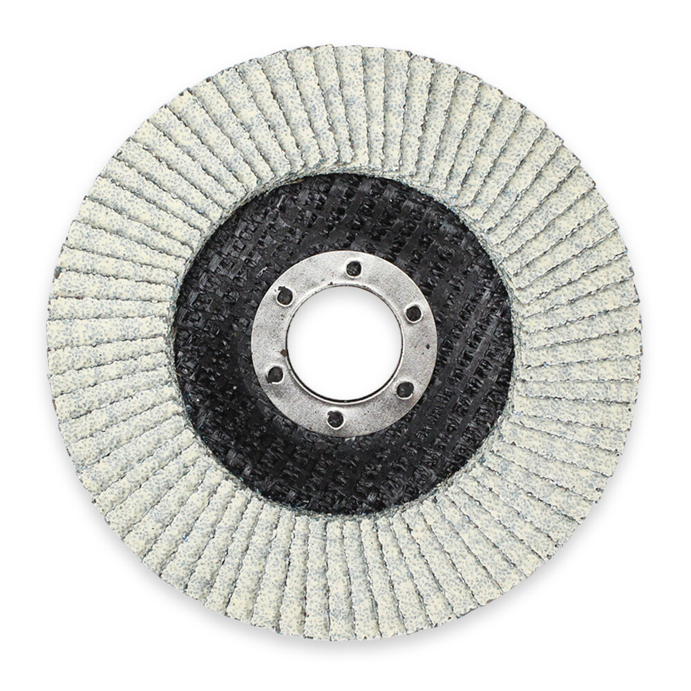 10 Pack – 4.5″ x 7/8″ BHA 36 Grit Stearate Coated Flap Discs for Aluminum T29