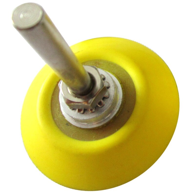 2 Inch Leather Polishing Sanding Disc Backing Pad 50mm Diameter M6 Female Thread