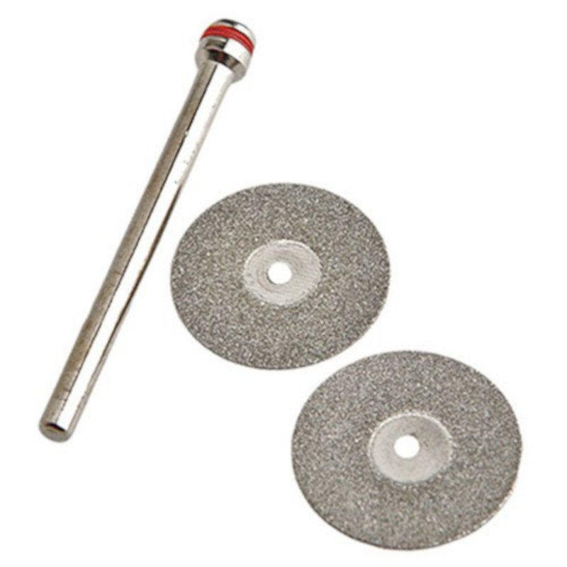 Forney 60250 30,000 rpm Diamond Wheel Kit with 3/4 in. Wheels & 1/8 in. Mandrel