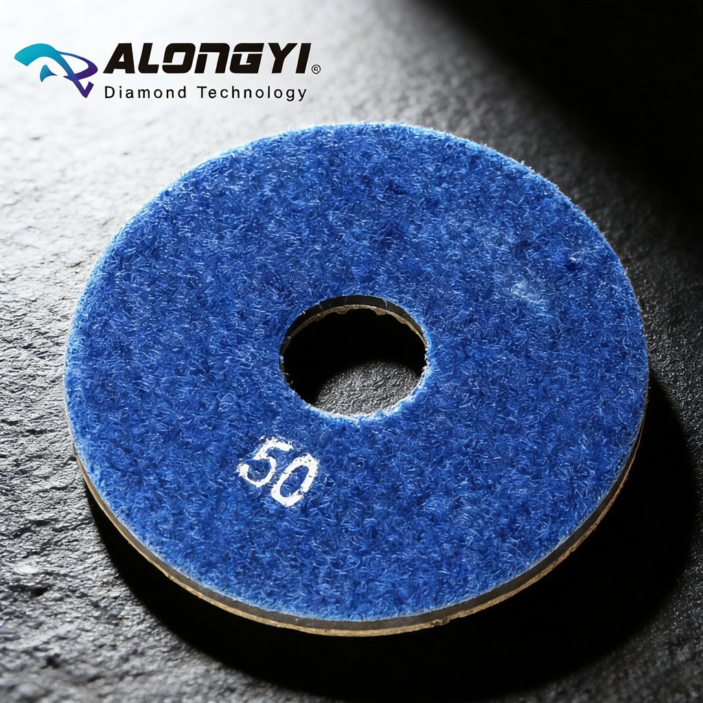 3″ 7PCS Diamond PolishingPad Kit Professional Concrete Floor SandingDisc Wet Use