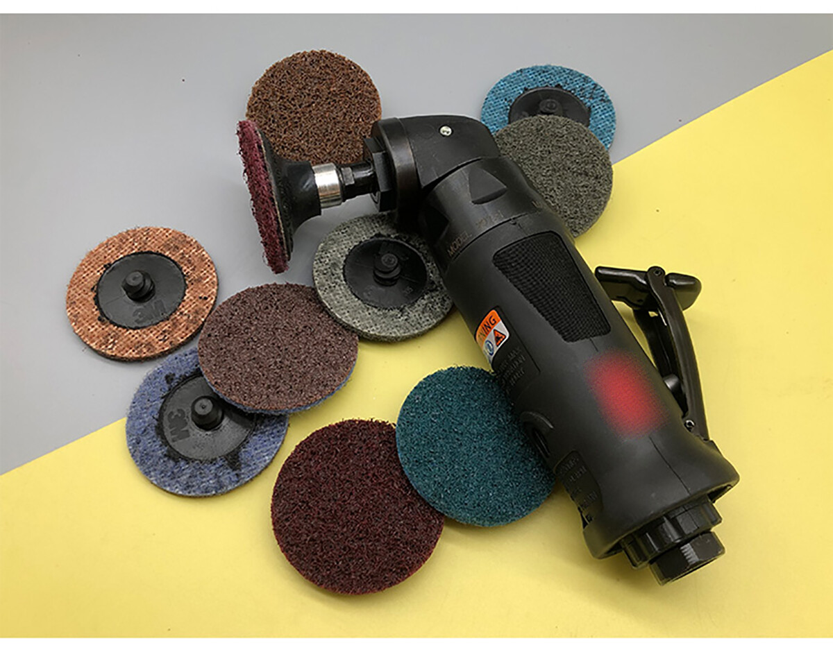 75mm 3″ Type R Roll Lock Quick Change Discs Die Grinder Sanding Pads 150 240 400