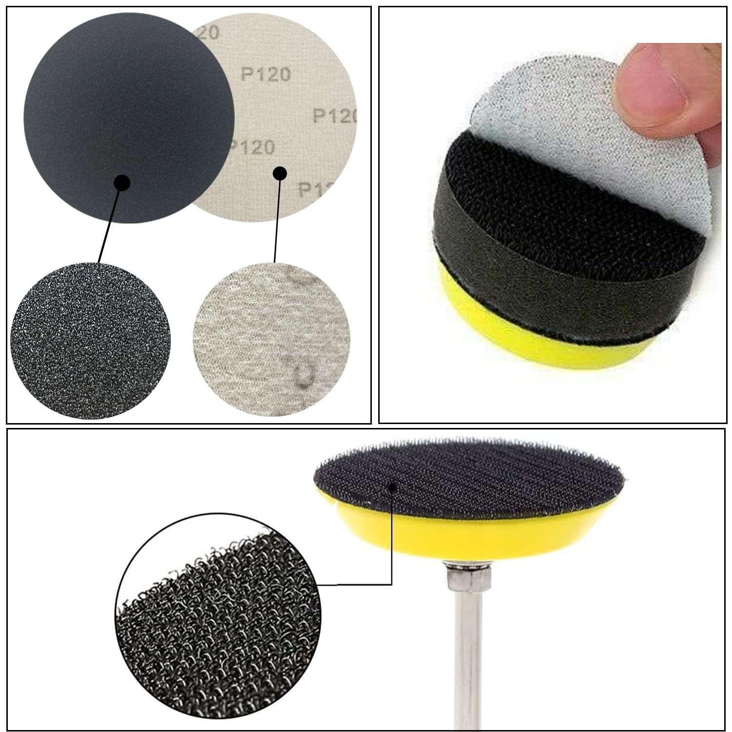 140-Piece Silicon Carbide Sanding Discs Set for Polishing & Restoration