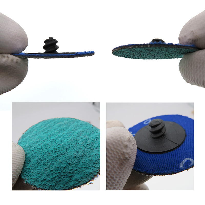 2″ 50mm R-Type Roll Lock Quick Change Discs Die Grinder Sanding Pads 60-120 Grit