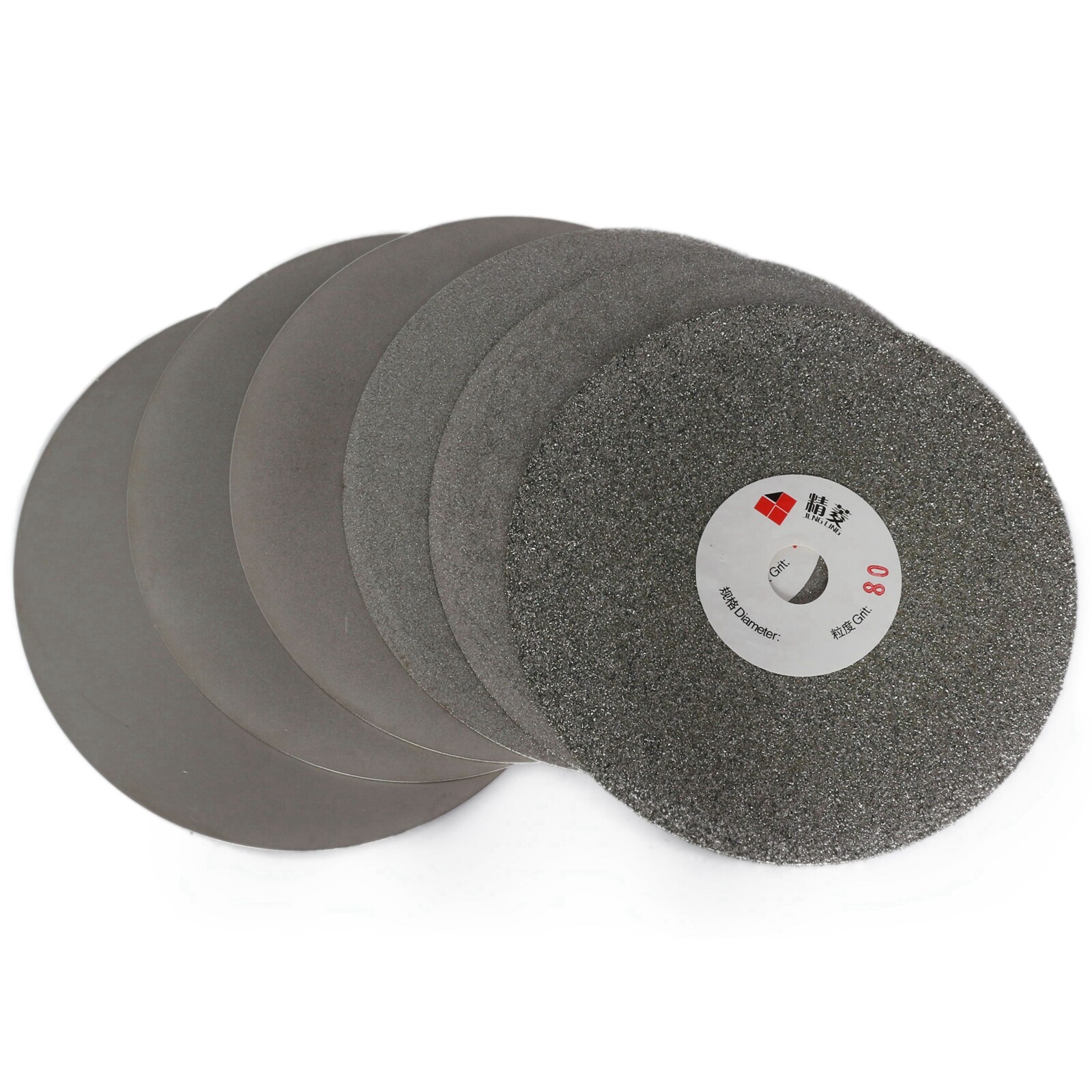 5″ inch 125mm Diamond Grinding Disc Grit 60-3000 Coated Flat Lap Disk for Stone
