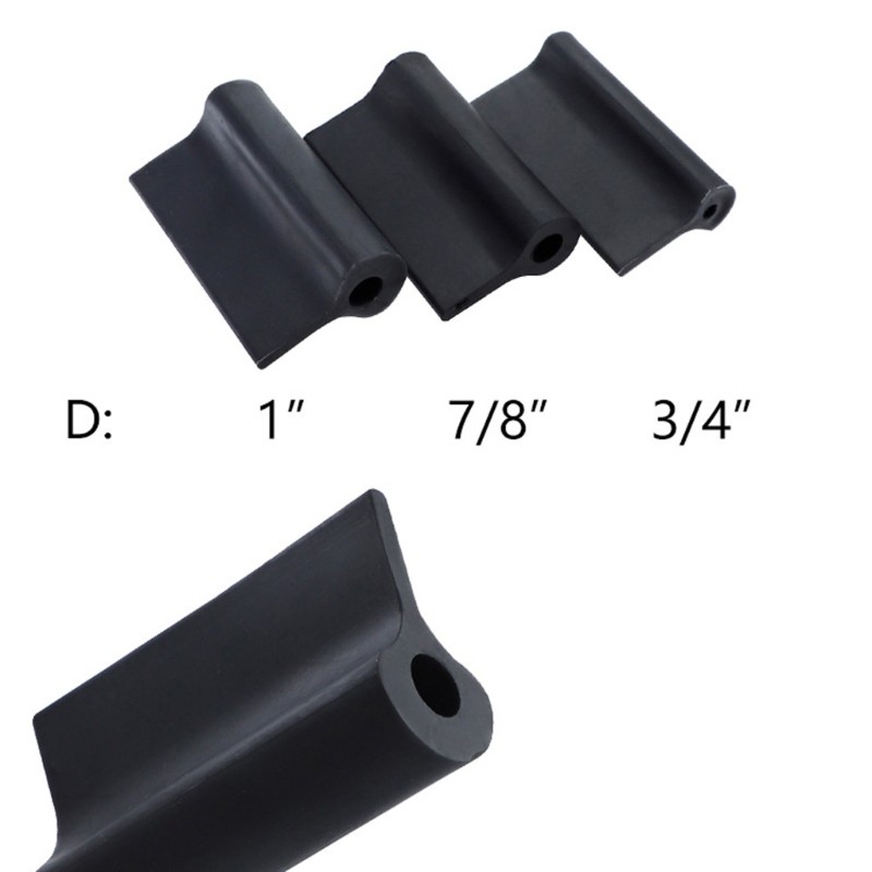 14 Piece Rubber Profile Abrading Bundle Ideal For Furniture Boats And Home