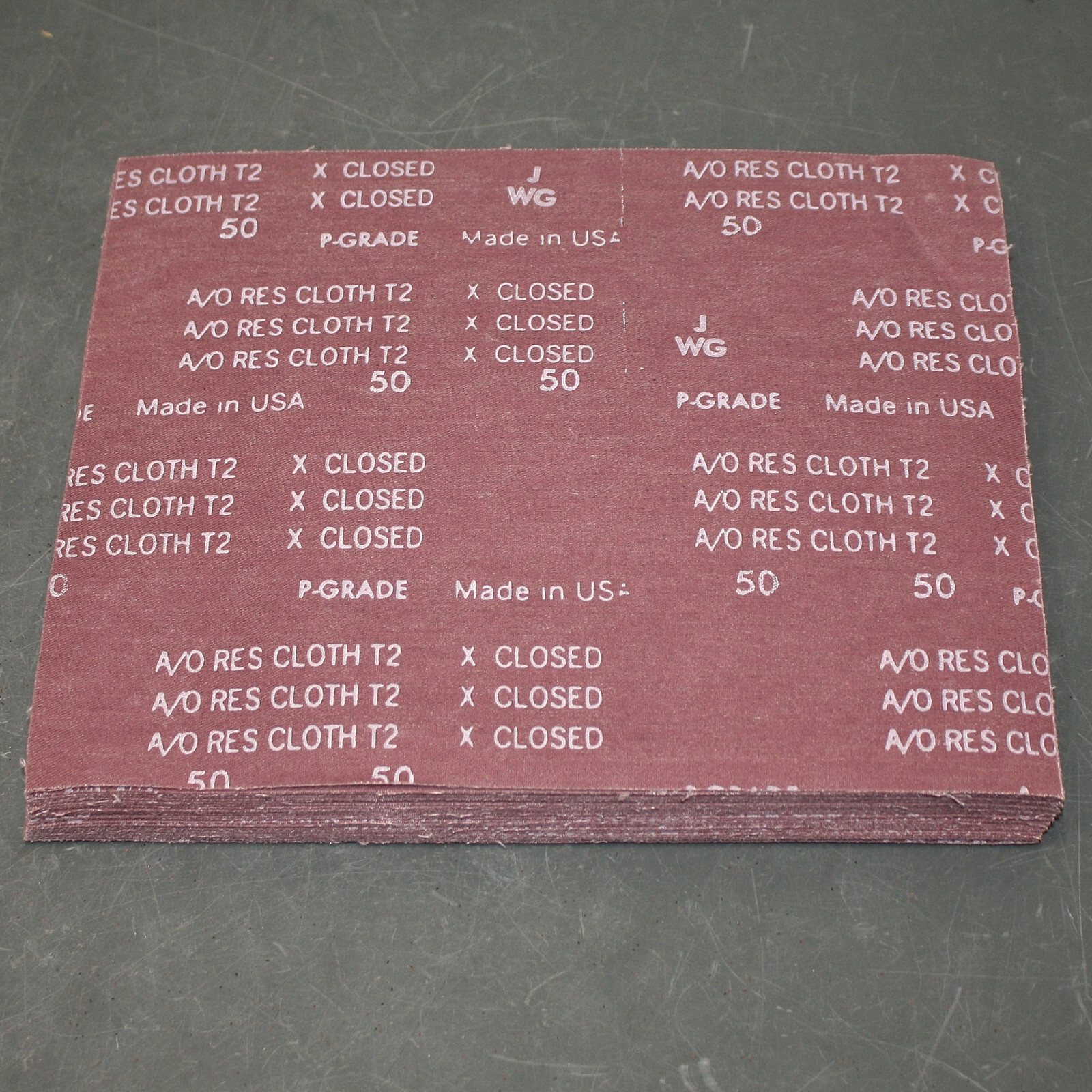 (25) Norton K225 Sanding Sheets 66261101862, 11″ x 9″ Sand Paper, 50 Grit, AO, X