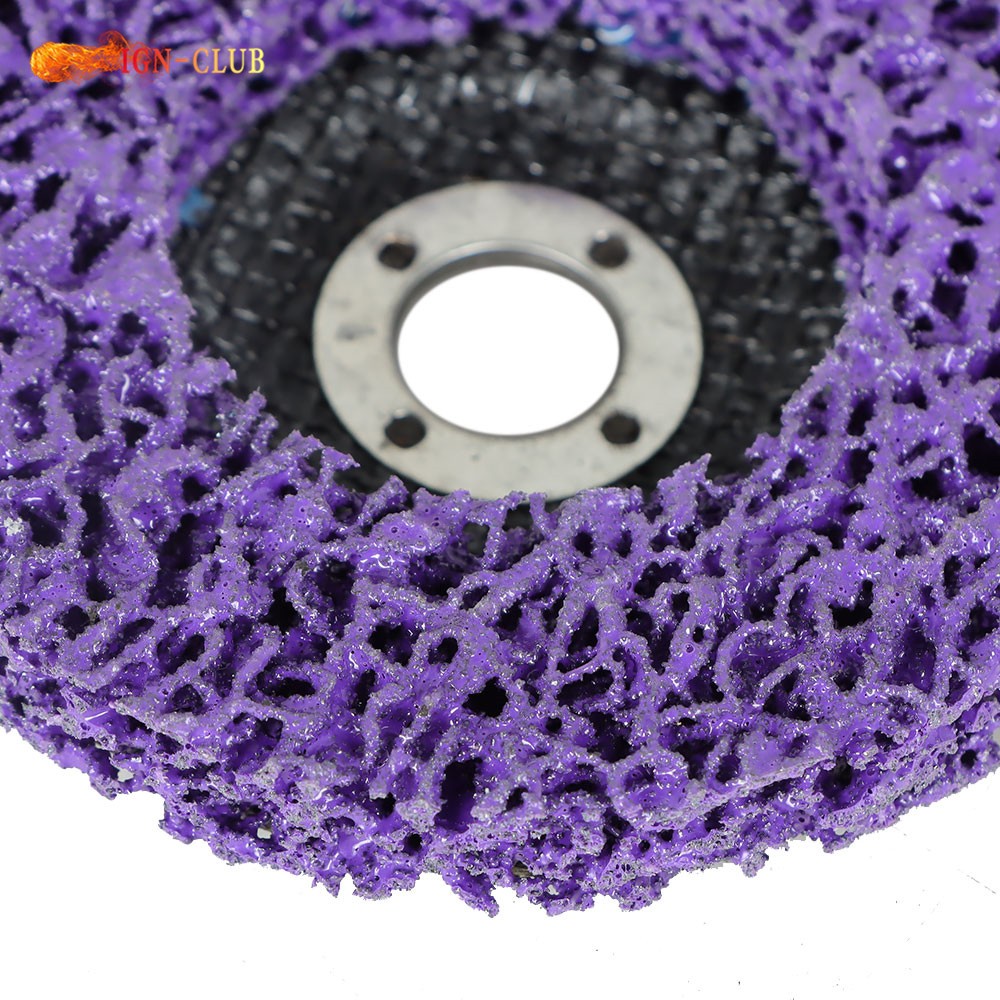 Strip Discs Stripping Wheel For Angle Grinders Purple 10 Pack 4″ x 5/8″ Wheel