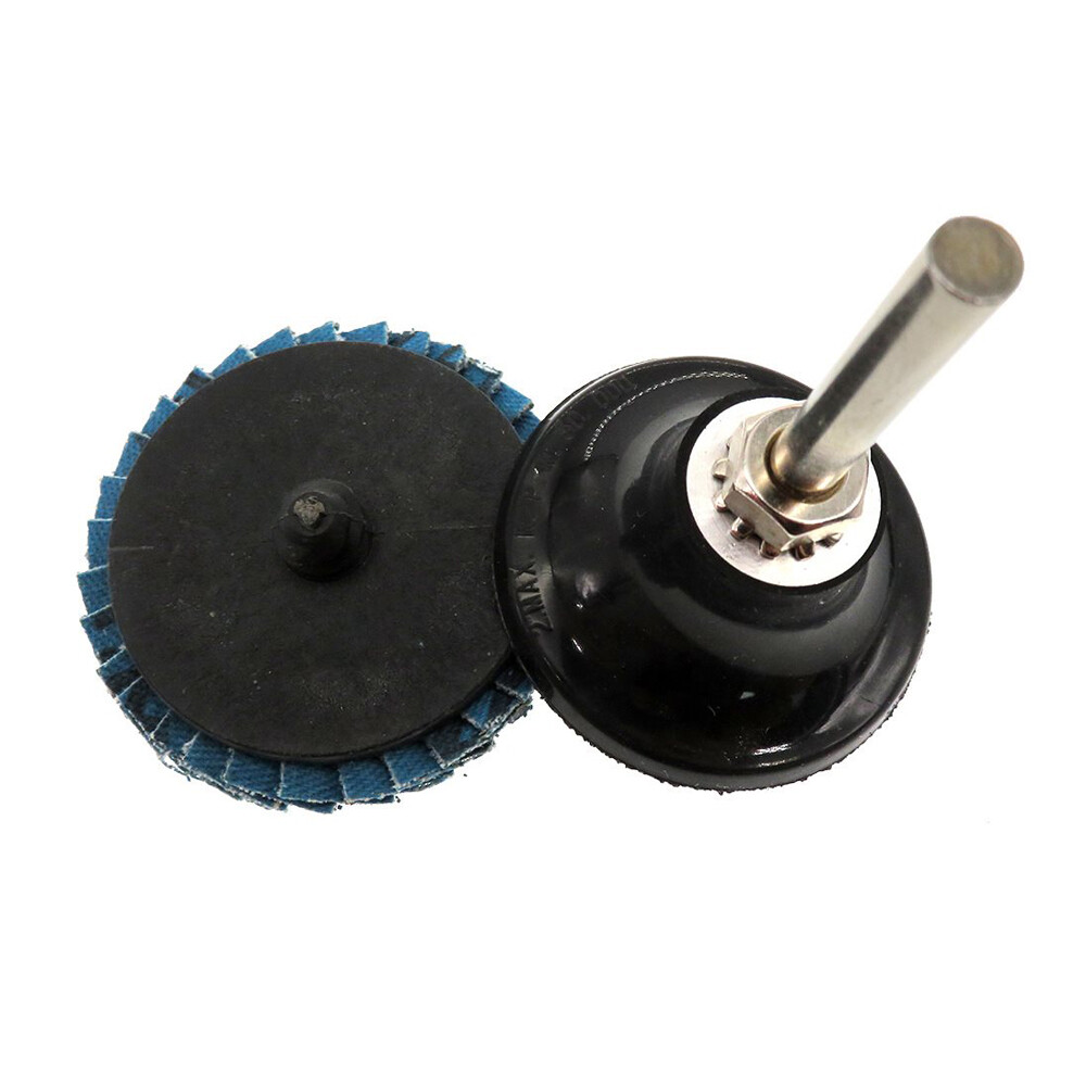 2 Inch 50mm Flap Disc Roll Lock Quick Change Sanding Discs Die Grinder 40 Grit