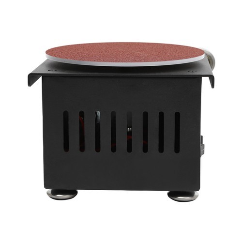 Disc Mini Belt Sander Sharpener Electric Bench With 10 Belts & Sanding Papers