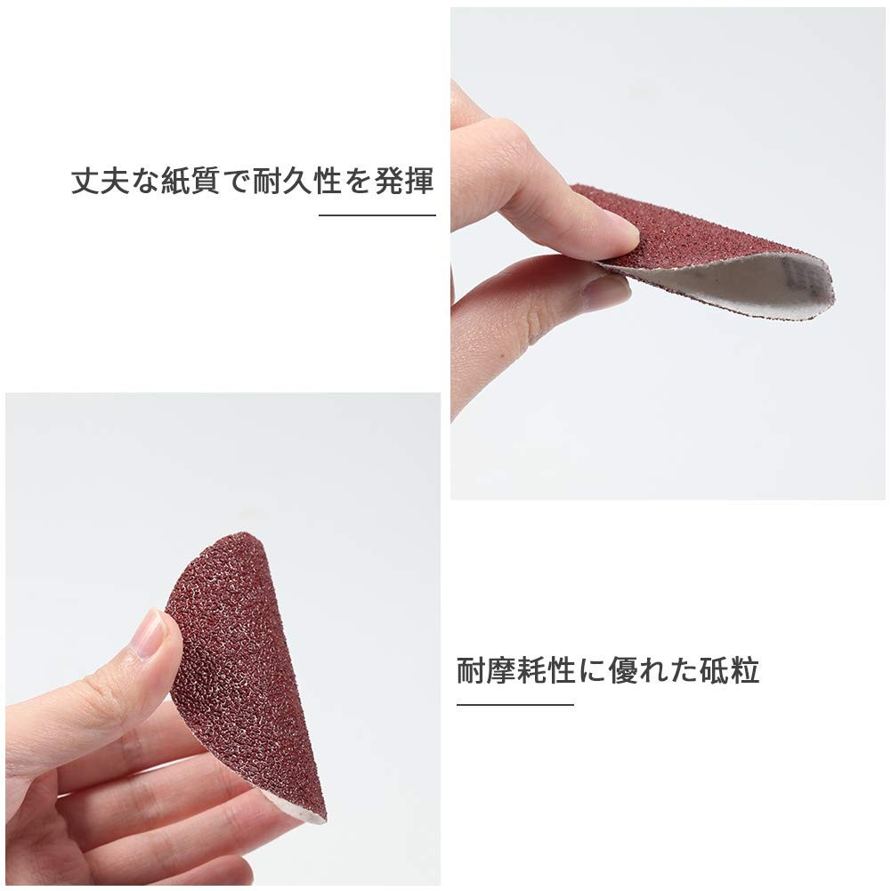 Sanding Discs 3 Inch 40 Grit Hook and Loop for Wood Leather Glass 100pcs