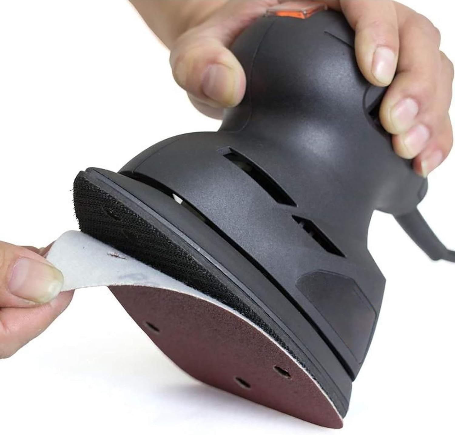 50 Sheets Aluminum Oxide Mouse Detail Sander Sandpaper for All Materials