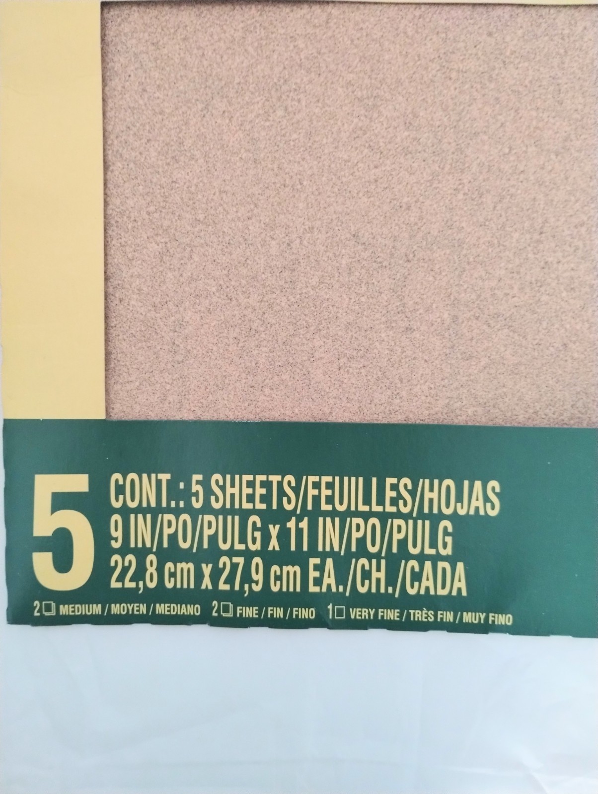3M General Purpose Sanding Sheets 100 150 200 Assorted Grit