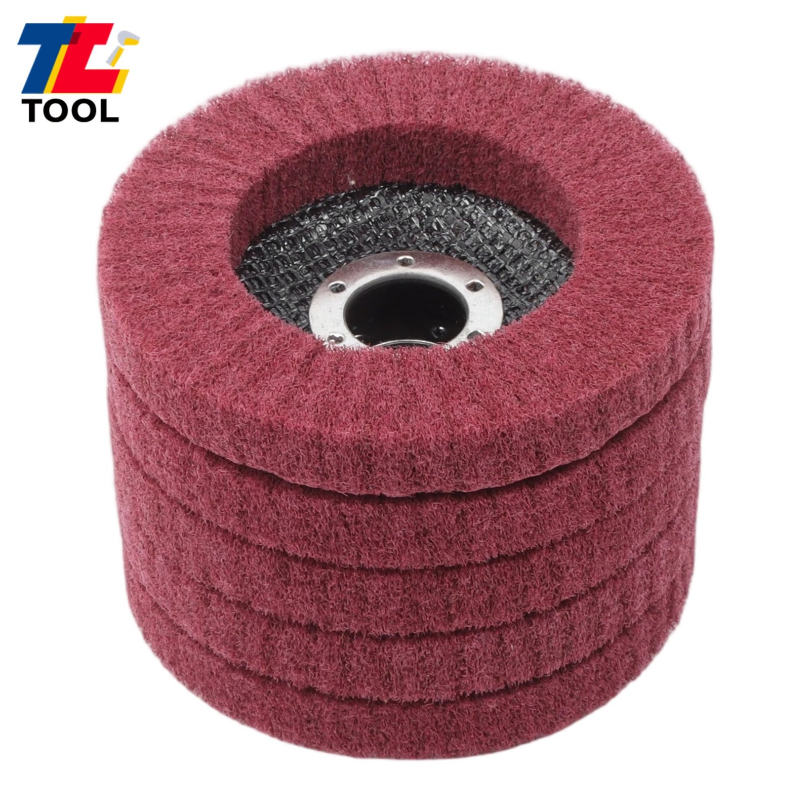 4-1/2″ x 7/8″ 180 & 320 Grit Scour Flap Discs for Angle Grinder Pack of 10