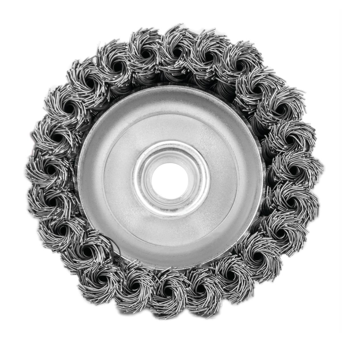 Titan Tools 3-1/2 In. Knotted Wire Cup Brush 22238