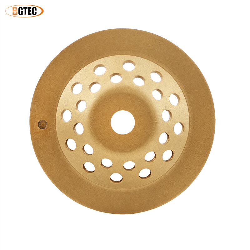 Diamond Concrete Grinding Wheel Double Row Sanding Disc Granite Marble 4-7 inch