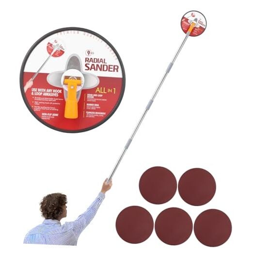 Cagaloi Pole Sander for Drywall, 86-inch Manual Hand Drywall Sander with