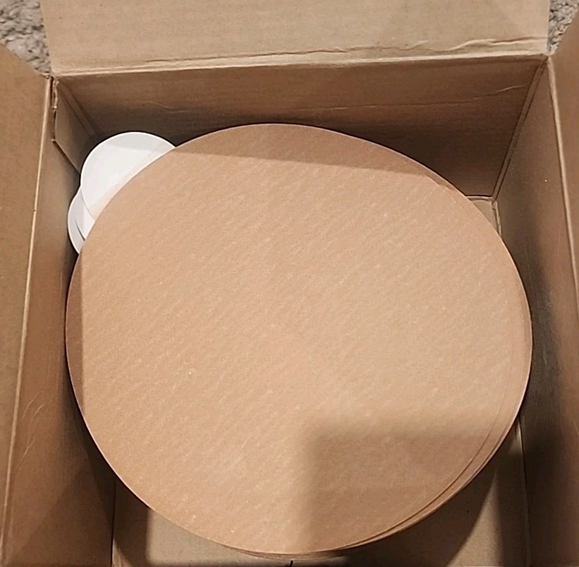 PSA 180 Grit Sandpaper – 6 IN Round Sanding Discs with Adhesive Back, 100Pc