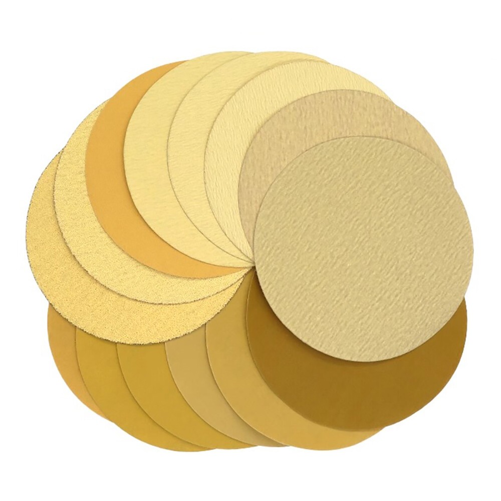 75/125/225mm Self Adhesive Sanding Disc 80-1000 Grit Hook & Loop Sandpaper Pads