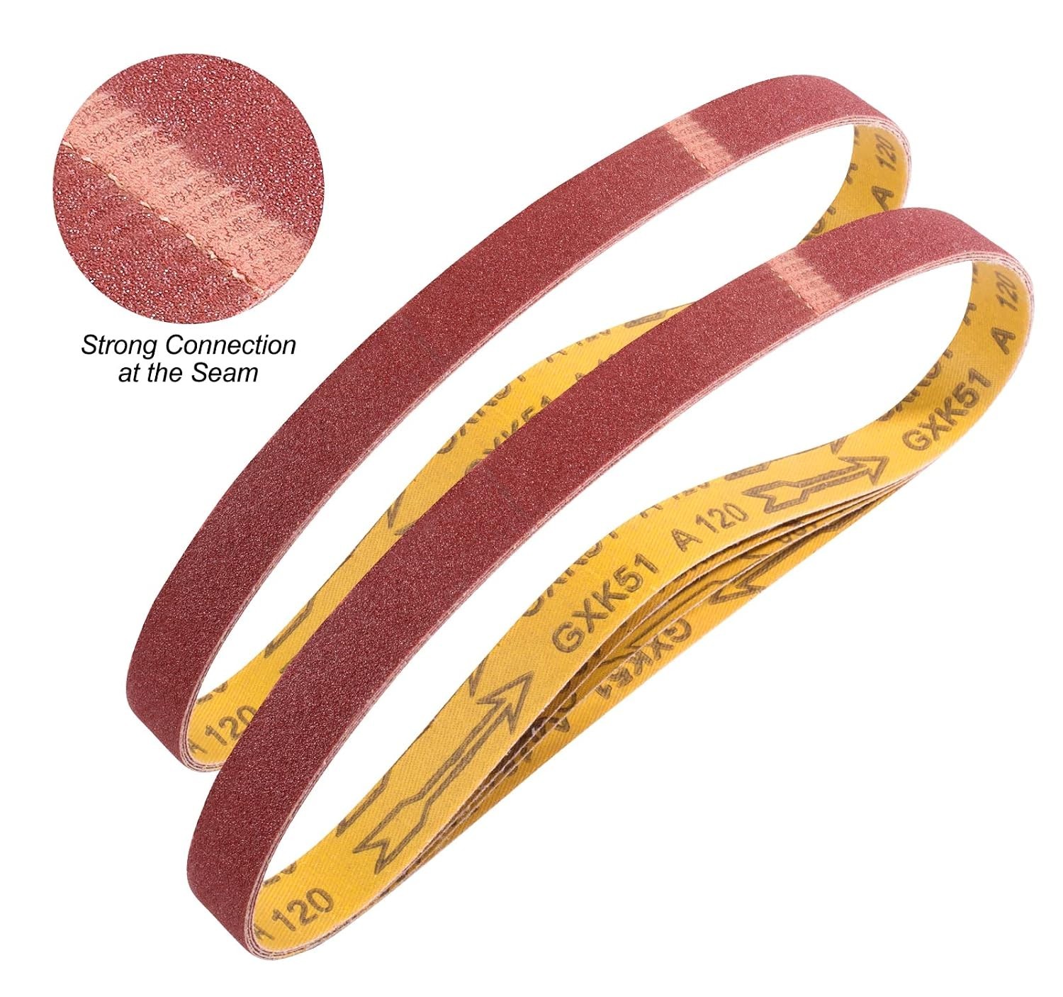 Versatile 1×30-Inch Sanding Belts, 24PCS for Heavy-Duty Projects – All Grits