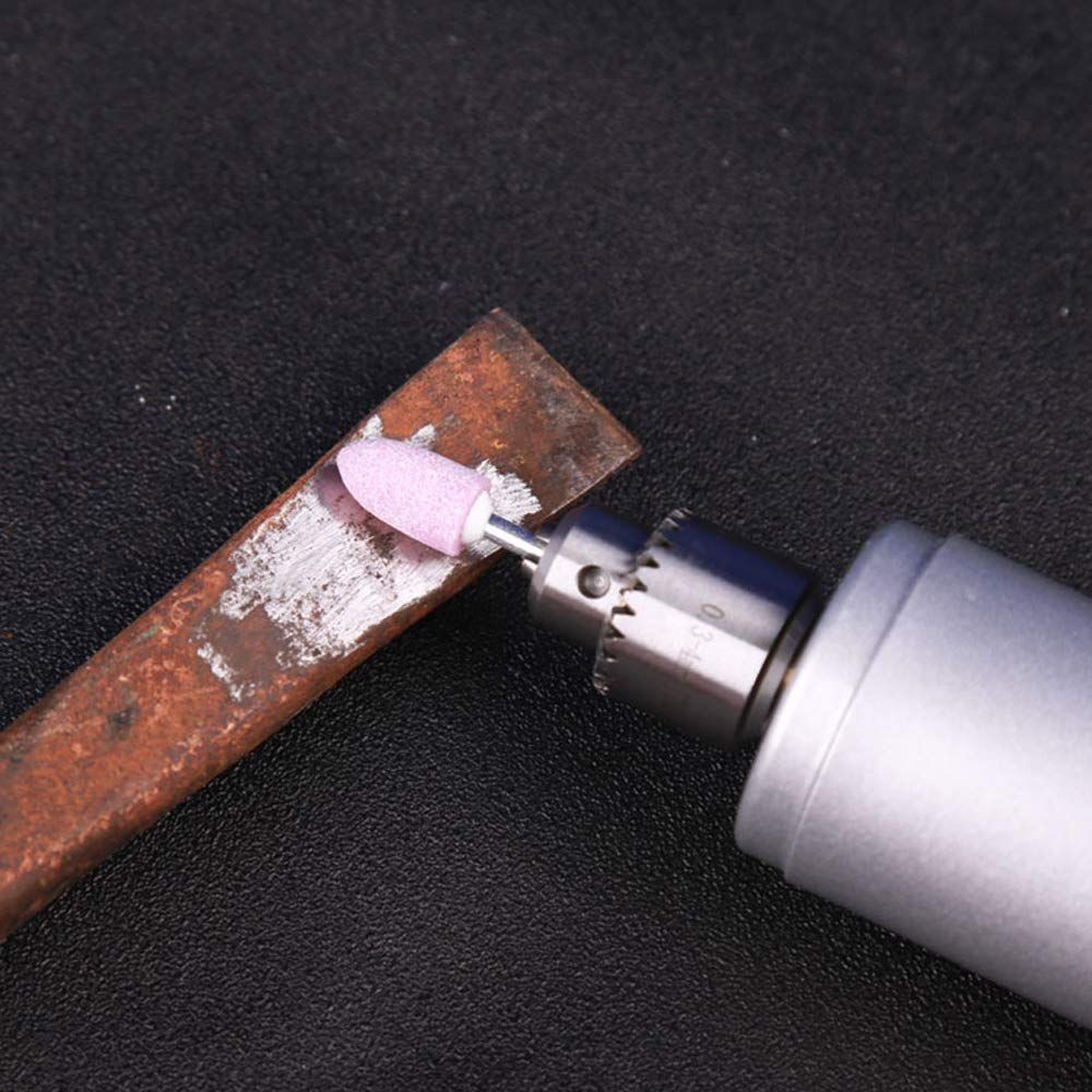 10 Pcs 1/8 Shank Abrasive Mounted Stone Rotary Tool Grinding 10PCS