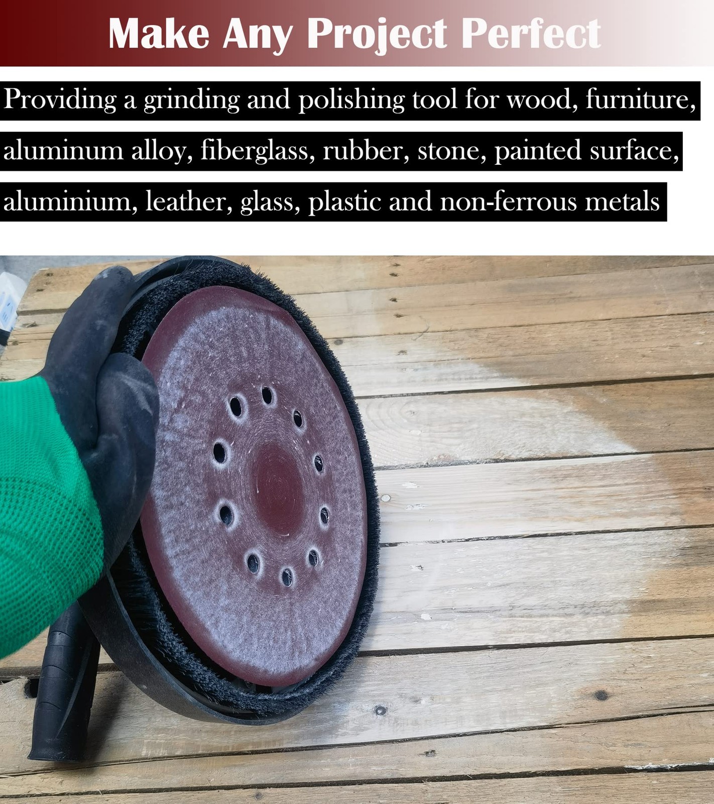 50 PCS 9Inch 10Hole HookandLoop Sanding Discs for Drywall Sander 10 Pack Each…