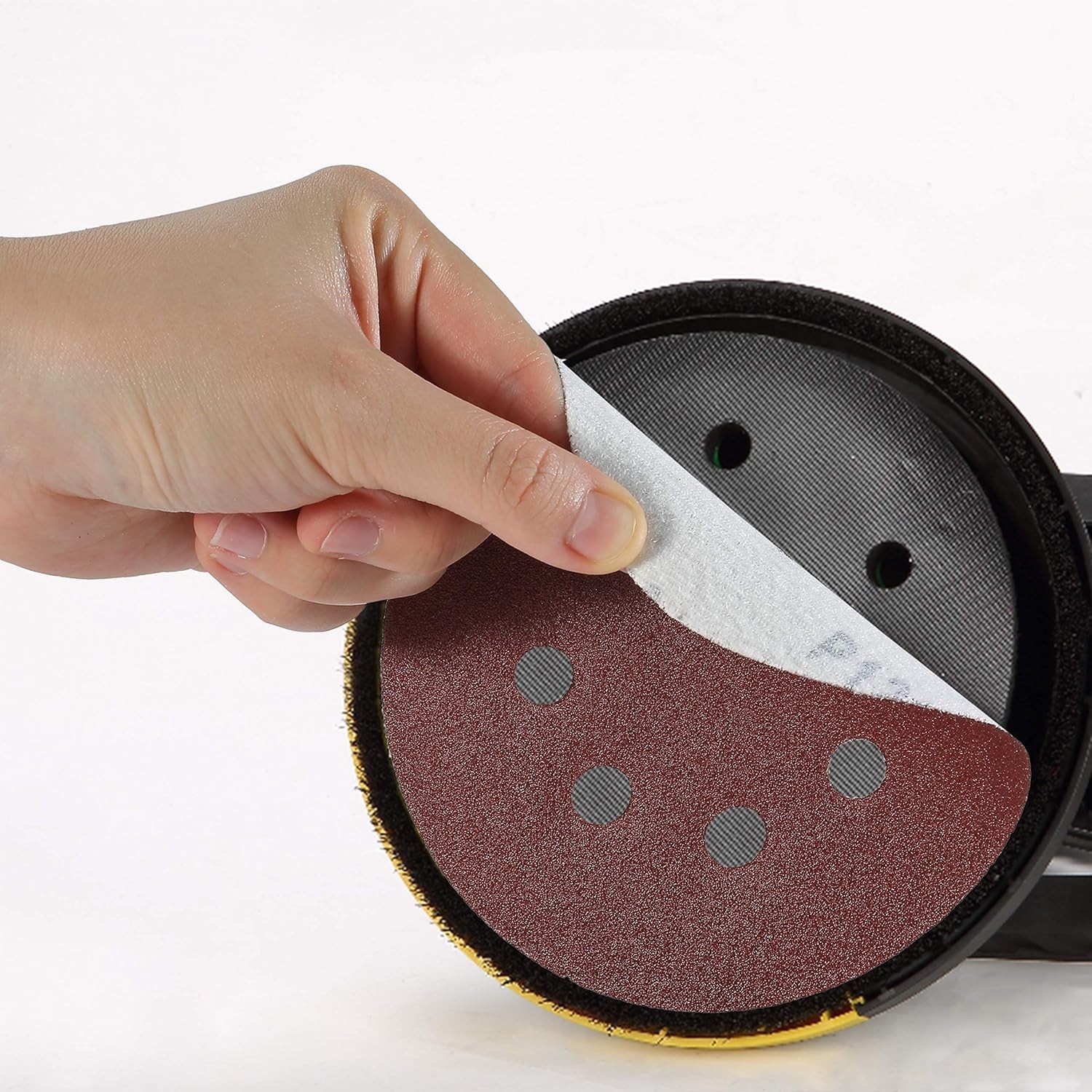 Bates 5 Inch Round Sanding Discs 30 Count Assorted Grits for Various Materials